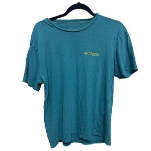 Columbia Men's Blue PFG American Crab TShirt Size Large